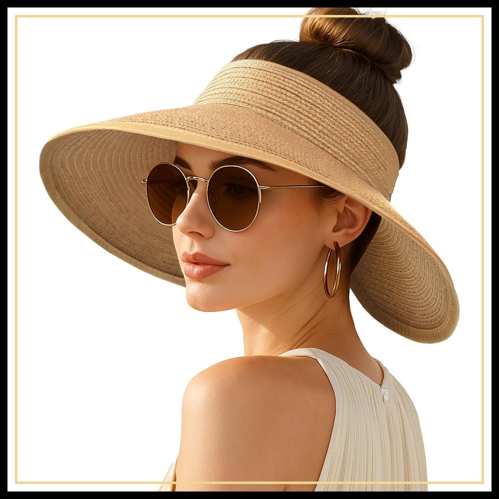 Hat Floppy Wide - Women's Sun Visor Hats Wide Brim