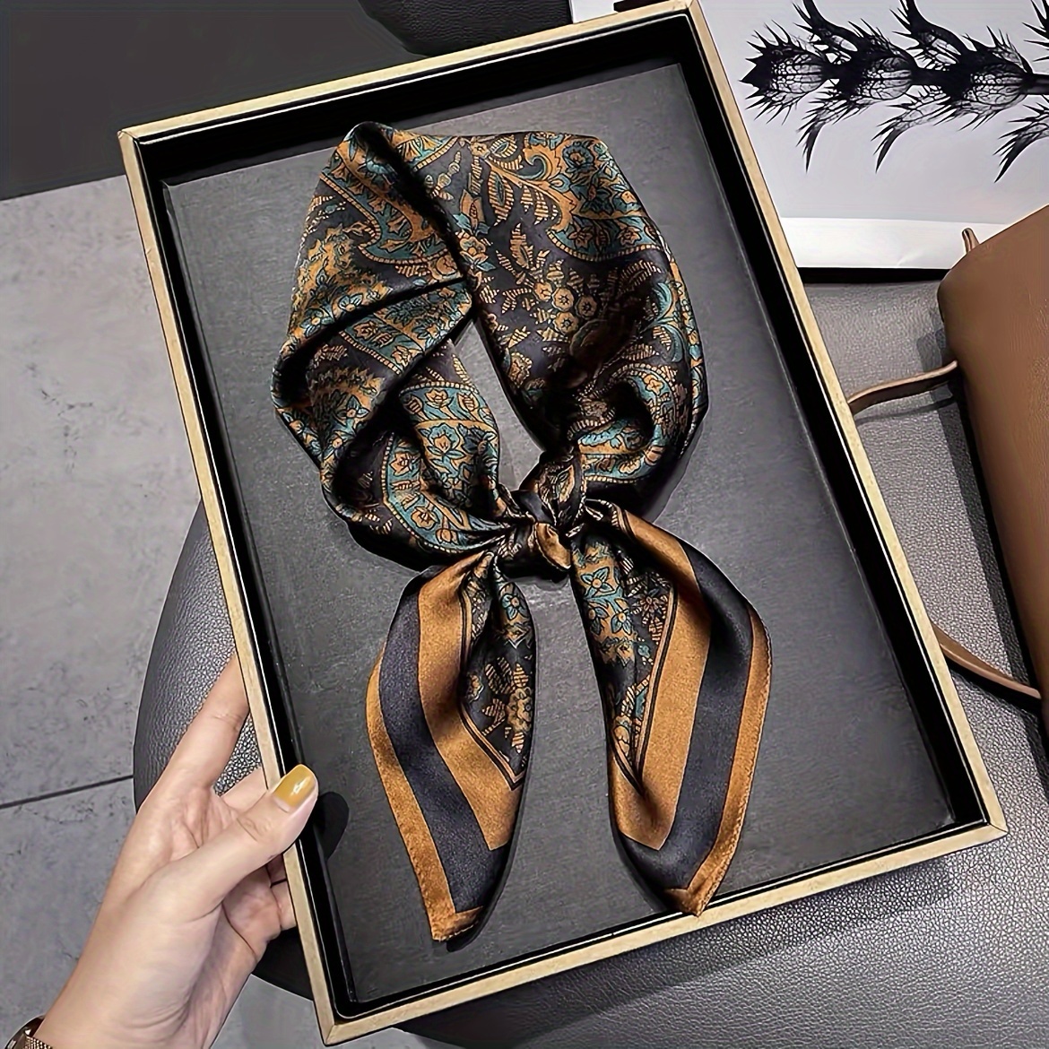 Fashionable Imitation Silk Sca – обзор и цена Headband Summer Knit