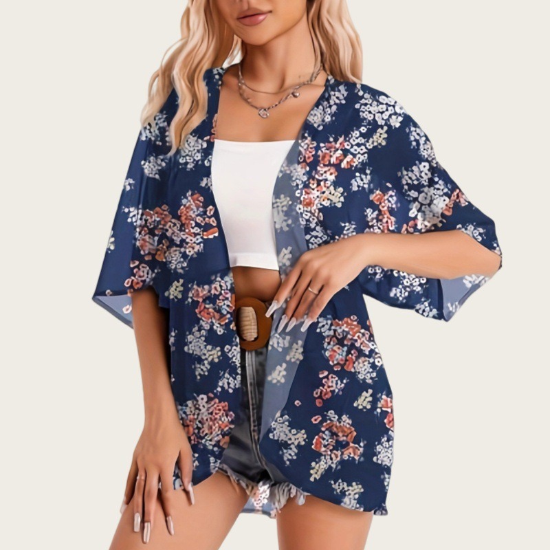 Swimsuit Woman 2025 Kimono Car – обзор и цена Kimono Sheer Floral