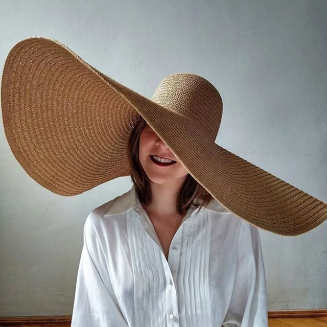 Oversized Beach Straw Hats for – обзор и цена Hat Floppy Wide