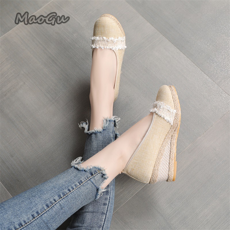 Women's Espadrille Wedges Shoe – обзор и цена Wedge Espadrille Women