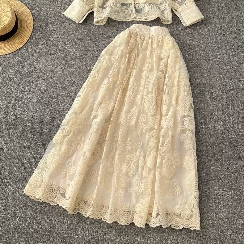 Elegant 2 Piece Long Dress Wom – обзор и цена Midi Skirt Floral