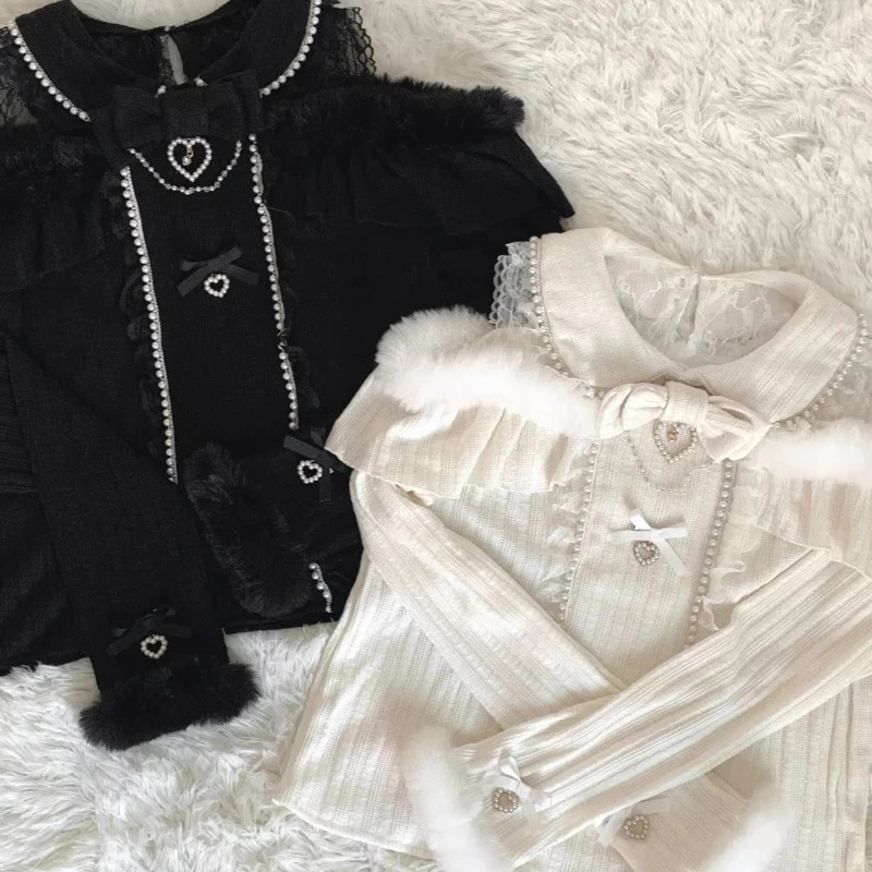 Y2k Japan Style Gothic Y2k Lol – обзор и цена Blouse Off Shoulder
