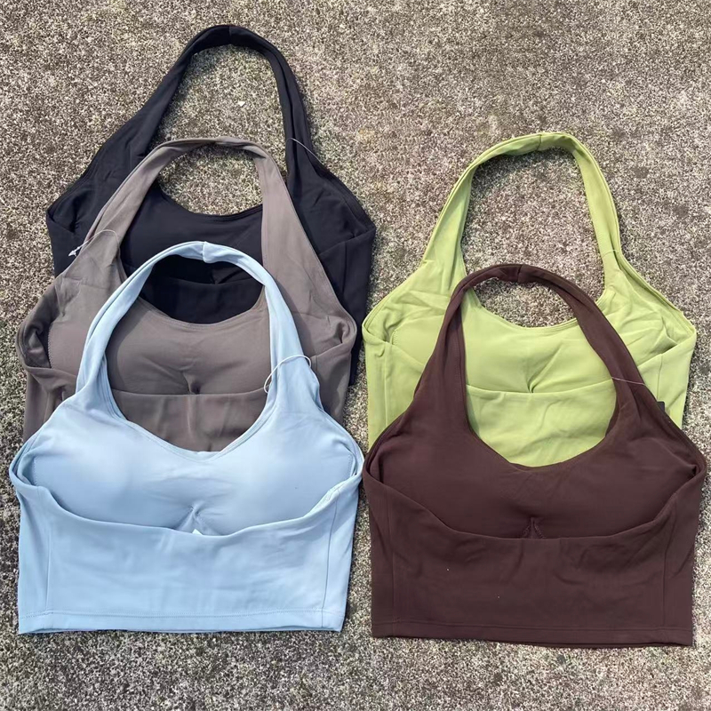 Halter Neck Sports Bra Women G – обзор и цена Bralette Triangle Set
