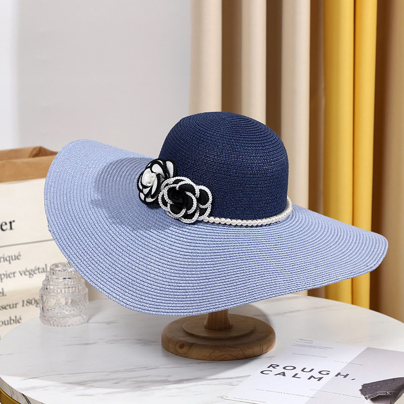 Two Tones Wide Brim Summer Hat – обзор и цена Hat Floppy Wide