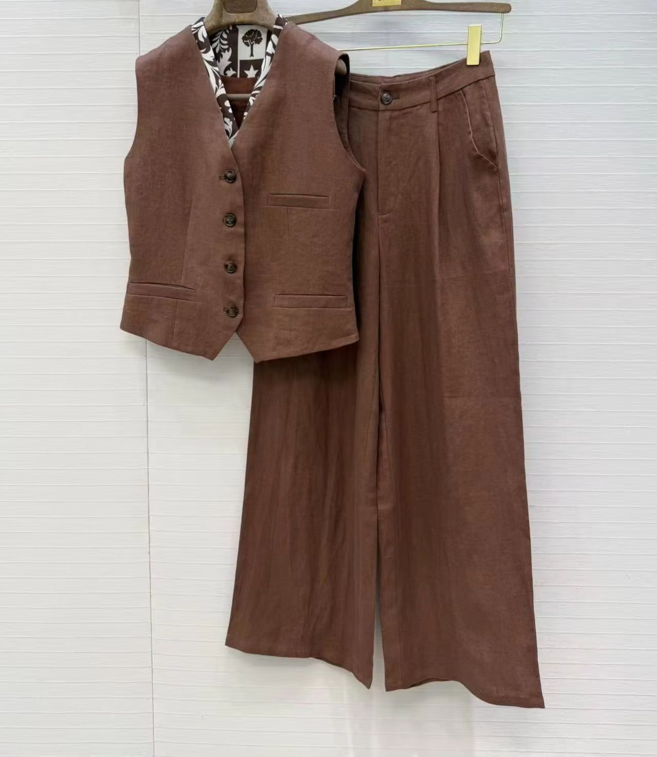 Old Man Qian's linen casual tw – обзор и цена Linen Pant Wide