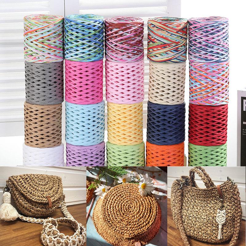 200M Raffia paper rope Straw Y – обзор и цена Crochet Bag Raffia