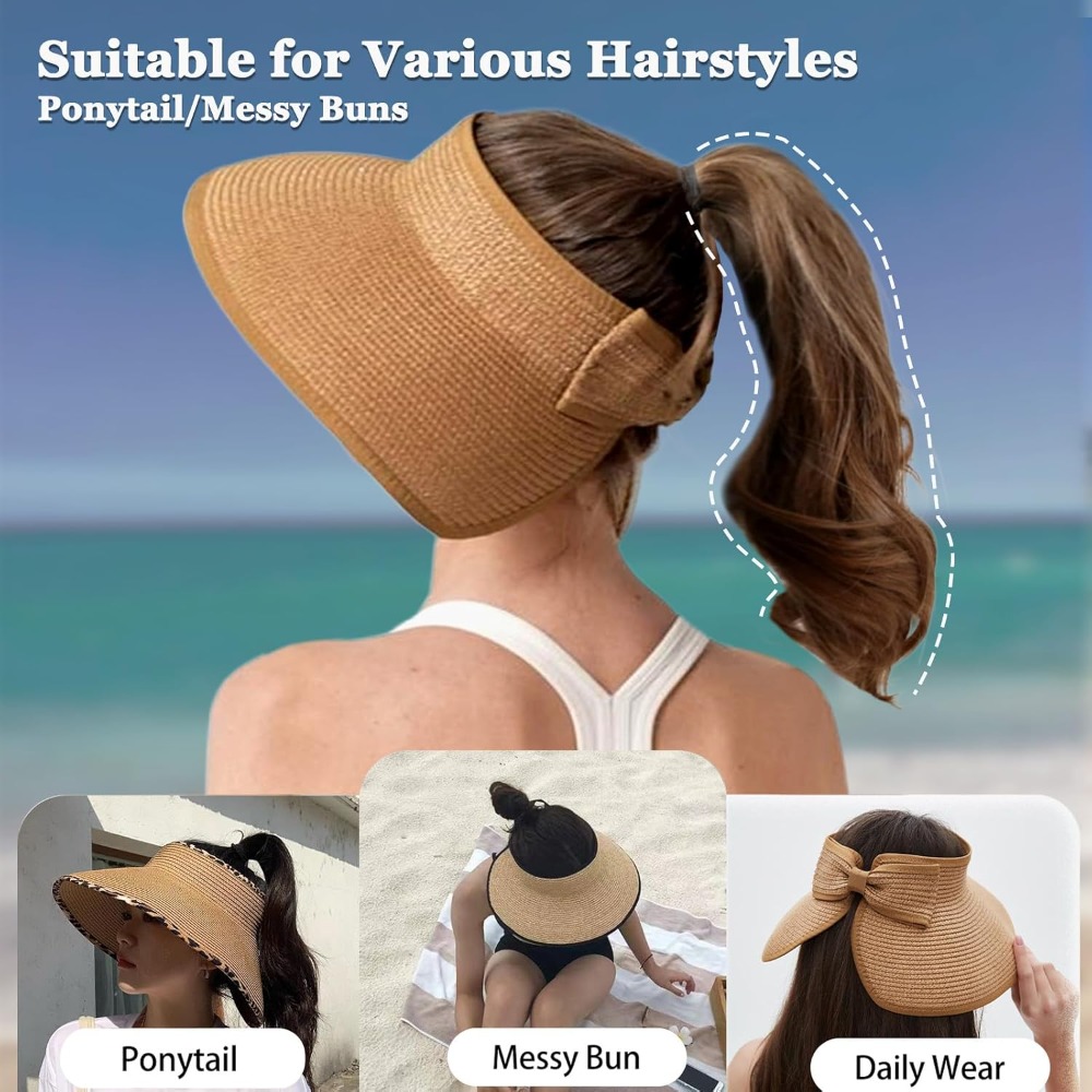Women's Sun Visor Hats Wide Br – обзор и цена Hat Floppy Wide