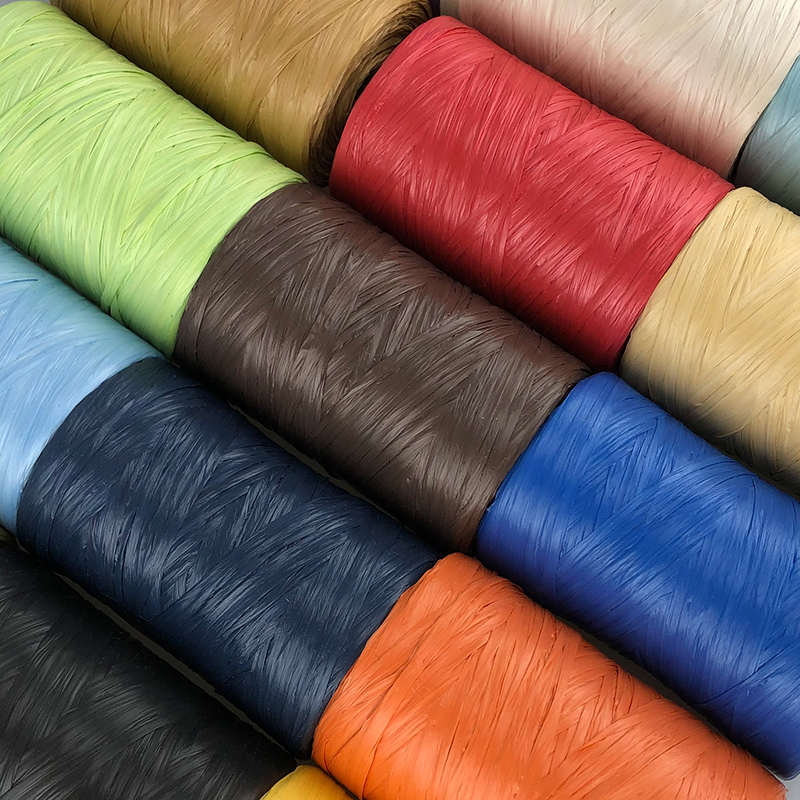 100g/pcs Flat Raffia Paper Yar – обзор и цена Crochet Bag Raffia