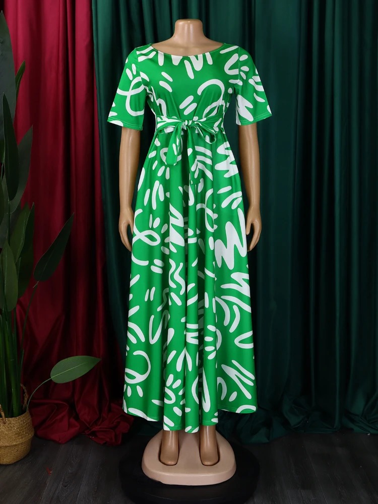 Floral Print Tie Waist Midi Dr – обзор и цена Midi Skirt Floral