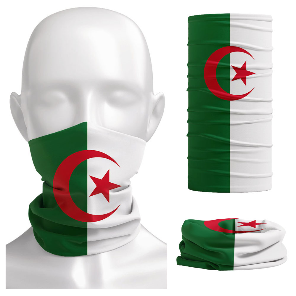 Algeria Flag Printed Bandana H – обзор и цена Headband Summer Knit