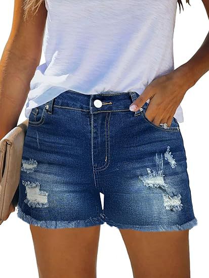 Casual Vintage Denim Shorts Hi – обзор и цена Shorts Denim Frayed