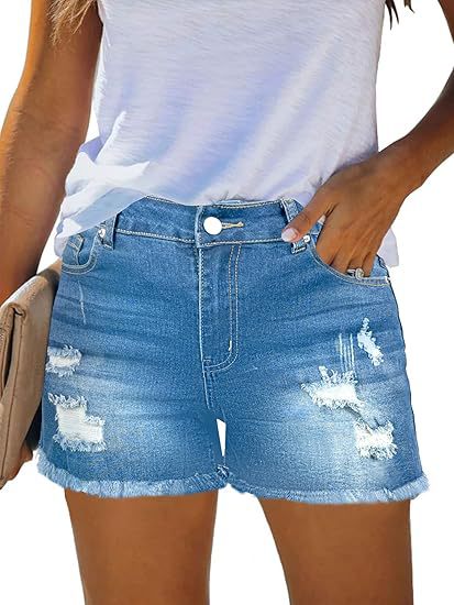 Casual Vintage Denim Shorts Hi – обзор и цена Shorts Denim Frayed