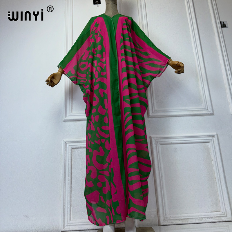 WINYI Africa Bohemia print Kim – обзор и цена Cover Up Kaftan