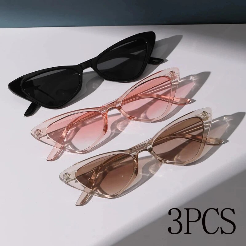 3 Pairs Per Set Small Cat Eye  – обзор и цена Sunglasses Cat Eye
