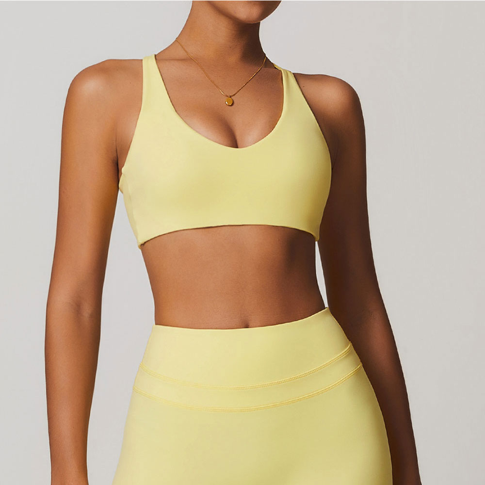 JUREN Sports Bra Women Fitness – обзор и цена Bralette Triangle Set