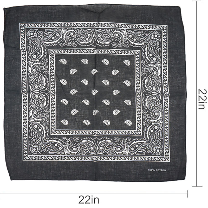 100% Cotton Paisley Bandana Bo – обзор и цена Headband Summer Knit