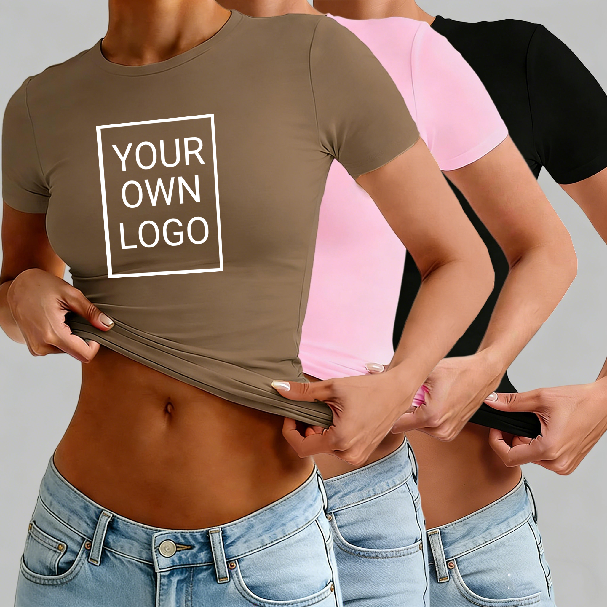 Customized Logo Pattern Womens – обзор и цена Crop Top Crochet