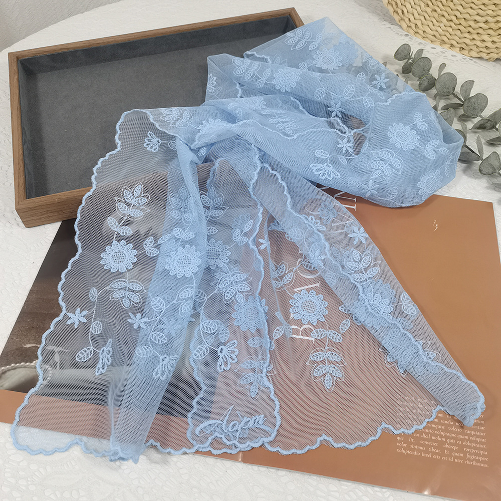 Lace Sunflower Silk Scarf Fair – обзор и цена Headband Summer Knit