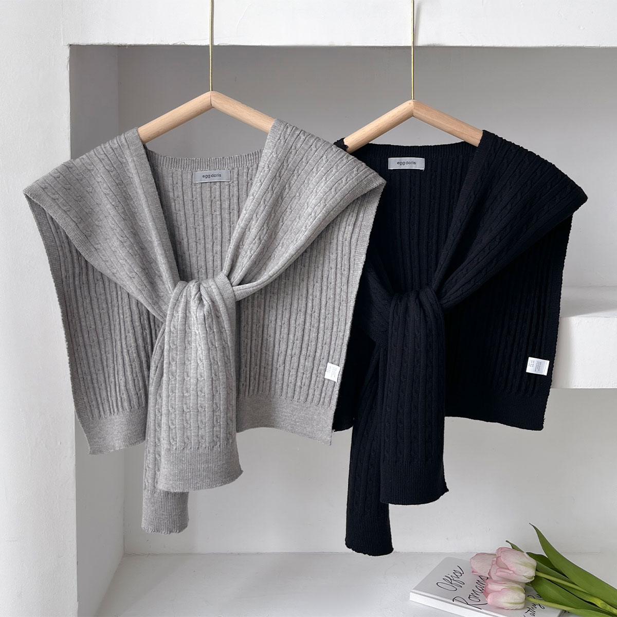 NEW Korean Autumn Knit Shawl F – обзор и цена Blouse Off Shoulder