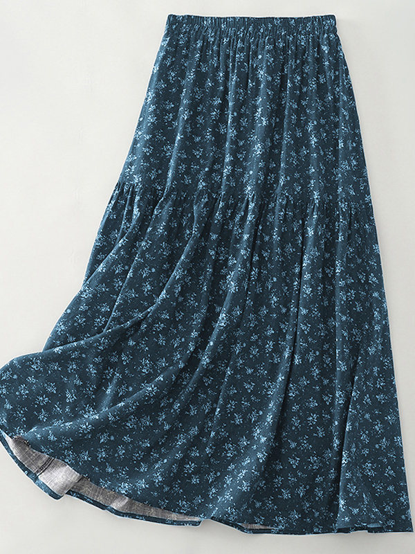 High Waist Floral Print Midi S – обзор и цена Midi Skirt Floral