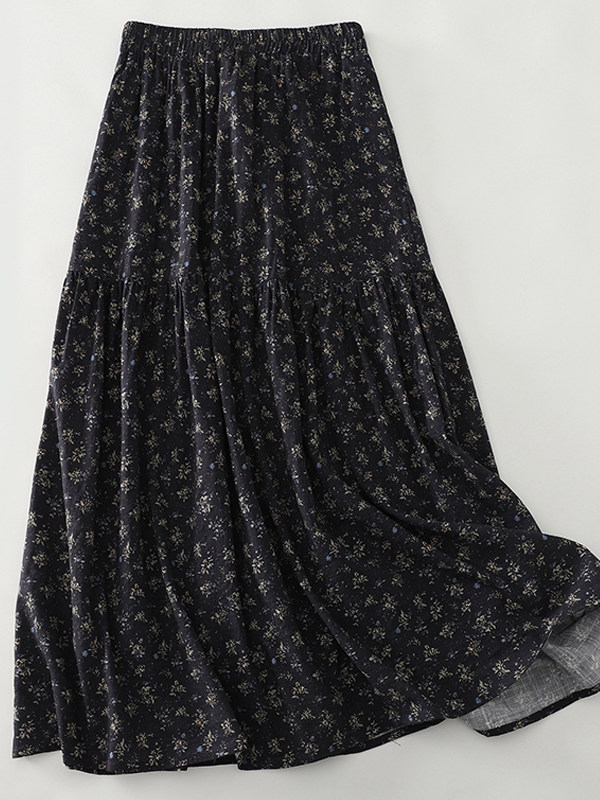 High Waist Floral Print Midi S – обзор и цена Midi Skirt Floral